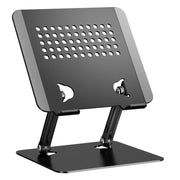 0031 For Laptop / Tablet Cooling Metal Support Adjustable Height Angle Desktop Stand, Basic Edition