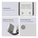 0031 For Laptop / Tablet Cooling Metal Support Adjustable Height Angle Desktop Stand, Basic Edition
