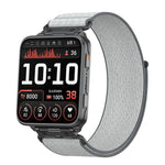 Cinturino per orologio Explorer con connettore in metallo e passante in nylon., For Garmin Venu X1