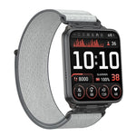 Cinturino per orologio Explorer con connettore in metallo e passante in nylon., For Garmin Venu X1