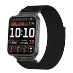 Cinturino per orologio Explorer con connettore in metallo e passante in nylon., For Garmin Venu X1