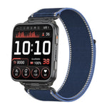 Cinturino per orologio Explorer con connettore in metallo e passante in nylon., For Garmin Venu X1