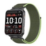 Cinturino per orologio Explorer con connettore in metallo e passante in nylon., For Garmin Venu X1