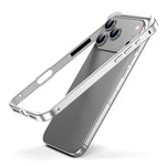 Custodia per telefono con cornice di raffreddamento antiurto a quattro angoli in metallo e silicone ibrido., For iPhone 17 Pro Max, For iPhone 17 Pro