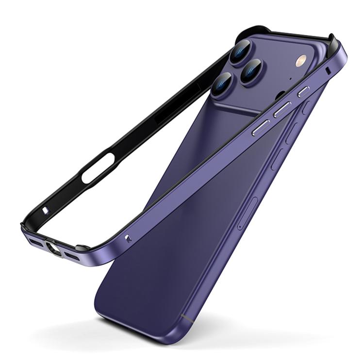 Custodia per telefono con cornice di raffreddamento antiurto a quattro angoli in metallo e silicone ibrido., For iPhone 17 Pro Max, For iPhone 17 Pro