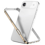 Custodia per telefono con cornice di raffreddamento antiurto a quattro angoli in metallo e silicone ibrido., For iPhone 17, For iPhone Air