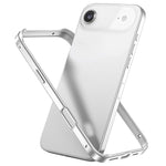 Custodia per telefono con cornice di raffreddamento antiurto a quattro angoli in metallo e silicone ibrido., For iPhone 17, For iPhone Air