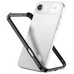 Custodia per telefono con cornice di raffreddamento antiurto a quattro angoli in metallo e silicone ibrido., For iPhone 17, For iPhone Air