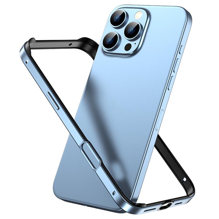 Custodia per telefono con cornice di raffreddamento antiurto a quattro angoli in metallo e silicone ibrido., For iPhone 16 Pro Max, For iPhone 16 Pro