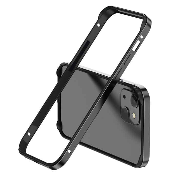 Custodia per telefono con cornice di raffreddamento antiurto a quattro angoli in metallo e silicone ibrido., For iPhone 15 Plus, For iPhone 15