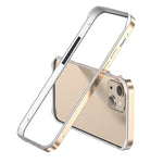Custodia per telefono con cornice di raffreddamento antiurto a quattro angoli in metallo e silicone ibrido., For iPhone 14 Plus, For iPhone 14