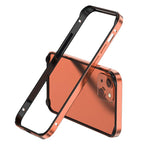 Custodia per telefono con cornice di raffreddamento antiurto a quattro angoli in metallo e silicone ibrido., For iPhone 14 Plus, For iPhone 14