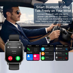 Smartwatch ET571 con schermo a colori da 2 pollici, Bluetooth e cinturino in silicone, supporto per il monitoraggio della salute/ECG.