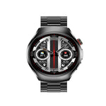Smartwatch ET460 con schermo a colori da 1,47 pollici, chiamate Bluetooth, cinturino in acciaio e supporto per il monitoraggio della salute/ECG.
