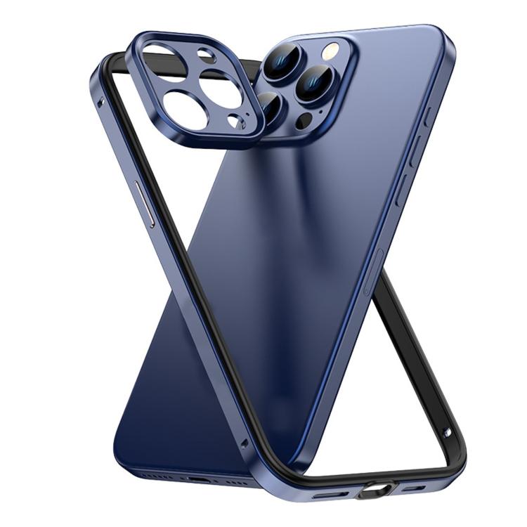 Custodia sottile per telefono con cornice in metallo, ibrida in lega di alluminio e silicone, con bordo in silicone e sistema di raffreddamento integrato., For iPhone 14 Pro, For iPhone 14 Pro Max, For iPhone 13 Pro Max, For iPhone 13 Pro