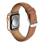 Cinturino per orologio in vera pelle scamosciata a doppio lato, For Apple Watch 46mm / 49mm / 45mm / 44mm, For Apple Watch 42mm / 41mm / 40mm / 38mm
