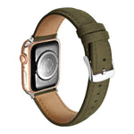 Cinturino per orologio in vera pelle scamosciata a doppio lato, For Apple Watch 46mm / 49mm / 45mm / 44mm, For Apple Watch 42mm / 41mm / 40mm / 38mm