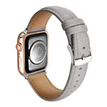Cinturino per orologio in vera pelle scamosciata a doppio lato, For Apple Watch 46mm / 49mm / 45mm / 44mm, For Apple Watch 42mm / 41mm / 40mm / 38mm