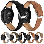 Cinturino per orologio in vera pelle felpata a doppio lato, 22mm