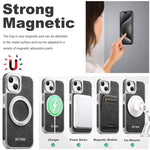 Custodia magnetica per telefono Suteni G6 con motivo denim galvanizzato e supporto girevole a 360°., For iPhone 15, For iPhone 14, For iPhone 14 Pro, For iPhone 14 Pro Max, For iPhone 13 Pro Max, For iPhone 13 Pro, For iPhone 13