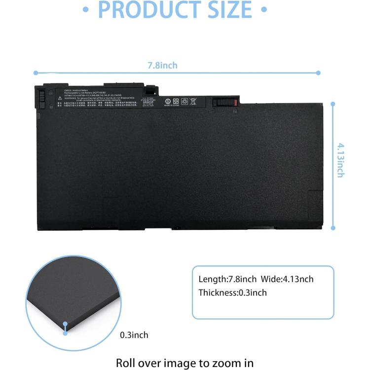 Batterie per laptop da 5000 mAh per HP EliteBook 840 G2 845 850 G1 740, CM03XL