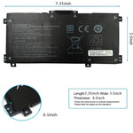 Batterie per laptop da 4300 mAh per HP Envy TPN-W127 TPN-W134, LK03XL
