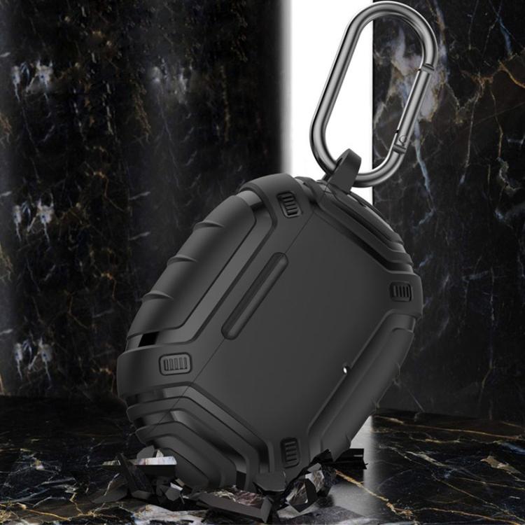 Cover per auricolari in TPU satinato antiurto con clip in metallo., For Beats Studio Buds / Buds+