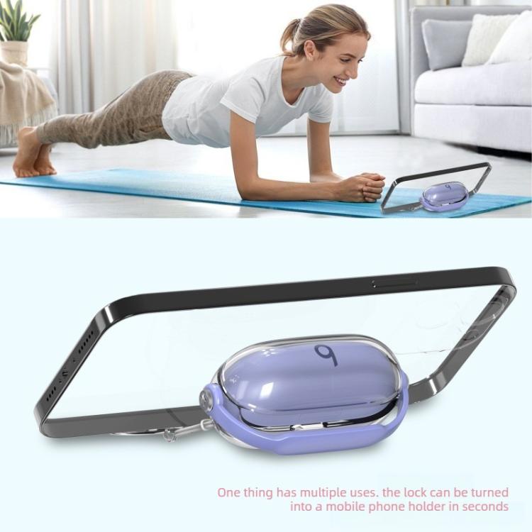 Cover per auricolari trasparente con chiusura a scatto e clip per cordino, For Beats Solo Buds
