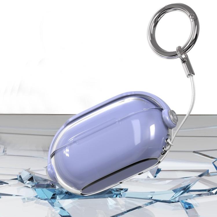 Cover per auricolari trasparente con chiusura a scatto e clip per cordino, For Beats Solo Buds