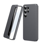 Custodia per telefono in pelle con finestra Smart View, For Galaxy Z Fold8 5G, For Galaxy S26 FE 5G, For Galaxy Z Fold8 Ultra 5G, For Galaxy S26+ 5G, For Galaxy S26 Ultra 5G, For Galaxy S26 5G