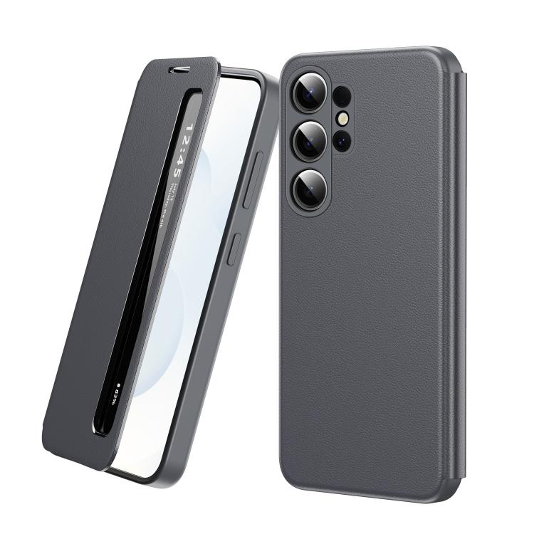 Custodia per telefono in pelle con finestra Smart View, For Galaxy Z Fold8 5G, For Galaxy S26 FE 5G, For Galaxy Z Fold8 Ultra 5G, For Galaxy S26+ 5G, For Galaxy S26 Ultra 5G, For Galaxy S26 5G