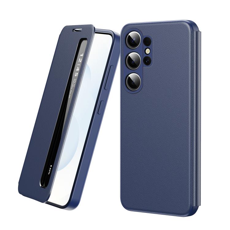 Custodia per telefono in pelle con finestra Smart View, For Galaxy Z Fold8 5G, For Galaxy S26 FE 5G, For Galaxy Z Fold8 Ultra 5G, For Galaxy S26+ 5G, For Galaxy S26 Ultra 5G, For Galaxy S26 5G