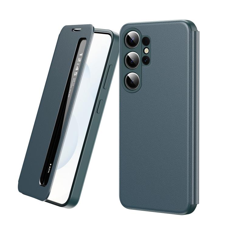 Custodia per telefono in pelle con finestra Smart View, For Galaxy Z Fold8 5G, For Galaxy S26 FE 5G, For Galaxy Z Fold8 Ultra 5G, For Galaxy S26+ 5G, For Galaxy S26 Ultra 5G, For Galaxy S26 5G