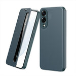 Custodia per telefono in pelle con finestra Smart View, For Galaxy A57 5G, For Galaxy A27 5G, For Galaxy A17 5G, For Galaxy Z Fold7 5G, For Galaxy S25 Edge 5G, For Galaxy A56 5G