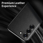Custodia per telefono in pelle con finestra Smart View, For Galaxy S23 FE 5G, For Galaxy Z Fold5, For Galaxy S23+ 5G, For Galaxy S23 5G, For Galaxy Z Fold4, For Galaxy S22 Ultra 5G