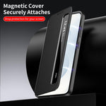 Custodia per telefono in pelle con finestra Smart View, For Galaxy S25 5G, For Galaxy S25 Ultra 5G, For Galaxy A16, For Galaxy Z Fold6 5G, For Galaxy A55, For Galaxy S24 5G