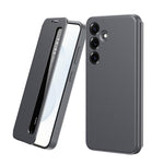 Custodia per telefono in pelle con finestra Smart View, For Galaxy S25 5G, For Galaxy S25 Ultra 5G, For Galaxy A16, For Galaxy Z Fold6 5G, For Galaxy A55, For Galaxy S24 5G