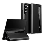 Custodia per telefono in pelle con finestra Smart View, For Galaxy S25 5G, For Galaxy S25 Ultra 5G, For Galaxy A16, For Galaxy Z Fold6 5G, For Galaxy A55, For Galaxy S24 5G