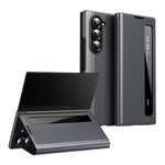 Custodia per telefono in pelle con finestra Smart View, For Galaxy S25 5G, For Galaxy S25 Ultra 5G, For Galaxy A16, For Galaxy Z Fold6 5G, For Galaxy A55, For Galaxy S24 5G