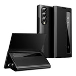 Custodia per telefono in pelle con finestra Smart View, For Galaxy S23 FE 5G, For Galaxy Z Fold5, For Galaxy S23+ 5G, For Galaxy S23 5G, For Galaxy Z Fold4, For Galaxy S22 Ultra 5G