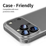 Pellicola protettiva per obiettivo in metallo a copertura totale Kalebol Instant 17 Pro Max, For iPhone 16 Pro Max, For iPhone 16 Pro, For iPhone 15 Pro Max, For iPhone 15 Pro, For iPhone 14 Pro, For iPhone 14 Pro Max