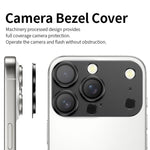 Pellicola protettiva per obiettivo in metallo a copertura totale Kalebol Instant 17 Pro Max, For iPhone 16 Pro Max, For iPhone 16 Pro, For iPhone 15 Pro Max, For iPhone 15 Pro, For iPhone 14 Pro, For iPhone 14 Pro Max