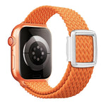 Cinturino per orologio in nylon intrecciato con fibbia magnetica in stile moderno., For Apple Watch 46mm / 49mm / 45mm / 44mm