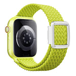 Cinturino per orologio in nylon intrecciato con fibbia magnetica in stile moderno., For Apple Watch 42mm / 41mm / 40mm / 38mm