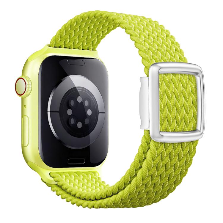 Cinturino per orologio in nylon intrecciato con fibbia magnetica in stile moderno., For Apple Watch 42mm / 41mm / 40mm / 38mm