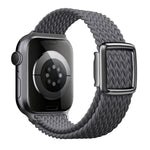 Cinturino per orologio in nylon intrecciato con fibbia magnetica in stile moderno., For Apple Watch 42mm / 41mm / 40mm / 38mm