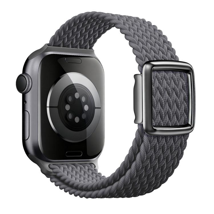 Cinturino per orologio in nylon intrecciato con fibbia magnetica in stile moderno., For Apple Watch 42mm / 41mm / 40mm / 38mm