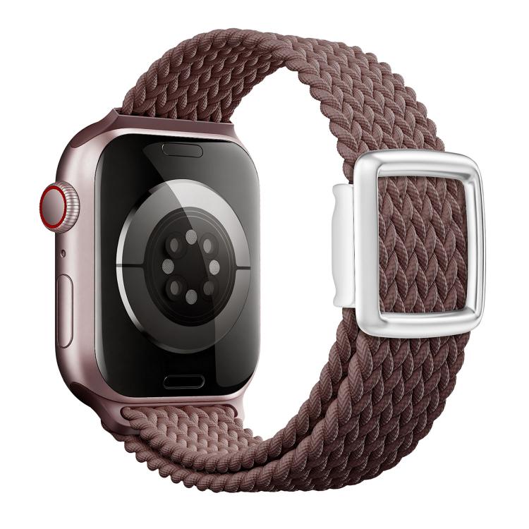 Cinturino per orologio in nylon intrecciato con fibbia magnetica in stile moderno., For Apple Watch 42mm / 41mm / 40mm / 38mm
