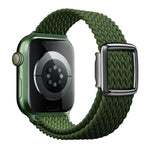 Cinturino per orologio in nylon intrecciato con fibbia magnetica in stile moderno., For Apple Watch 42mm / 41mm / 40mm / 38mm