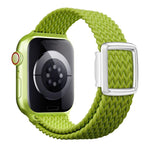 Cinturino per orologio in nylon intrecciato con fibbia magnetica in stile moderno., For Apple Watch 42mm / 41mm / 40mm / 38mm